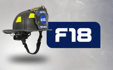 Load image into Gallery viewer, Pacific F18 Traditional fire helmet w/ Bourkes-Satin