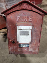 Load image into Gallery viewer, USED, Gamewell Fire Alarm Box. Antique