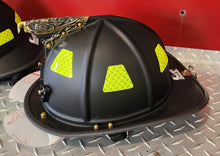 Load image into Gallery viewer, Pacific F18 Traditional fire helmet w/ Bourkes-Satin