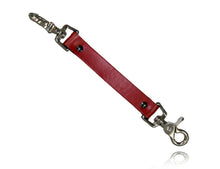 Load image into Gallery viewer, Leather Goods, Radio Strap (Red) w/ anti sway strap