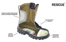 Load image into Gallery viewer, PPE Boots, Rocky CODE RED Rescue Wildland_Women's