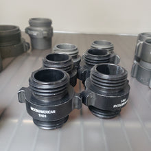 Load image into Gallery viewer, Double male aluminum. Stocked