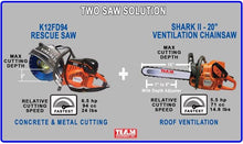 Load image into Gallery viewer, K12FD74 12" Rescue saw