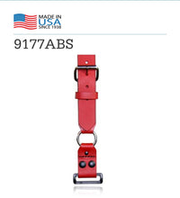 Load image into Gallery viewer, Leather Goods, BL Suspenders rectangular ring 9177ABS
