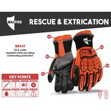 Load image into Gallery viewer, MFA 14 OIL &amp; WATER RESISTANT EXTRICATION GLOVES by Majestic
