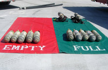 Load image into Gallery viewer, SCBA Full/Empty Tarps by Husky
